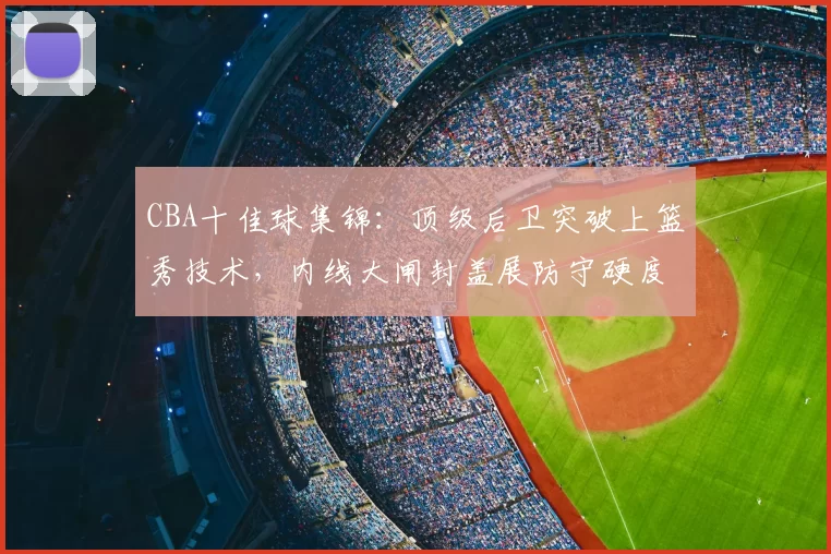 CBA十佳球集锦：顶级后卫突破上篮秀技术，内线大闸封盖展防守硬度