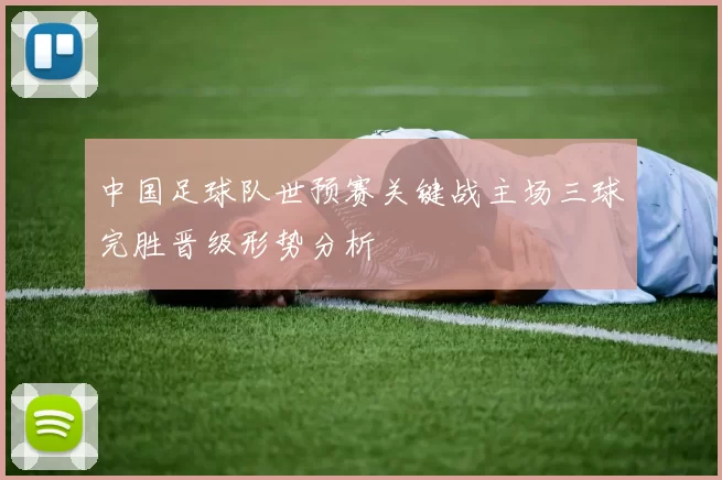 中国足球队世预赛关键战主场三球完胜晋级形势分析