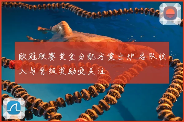 欧冠联赛奖金分配方案出炉 各队收入与晋级奖励受关注